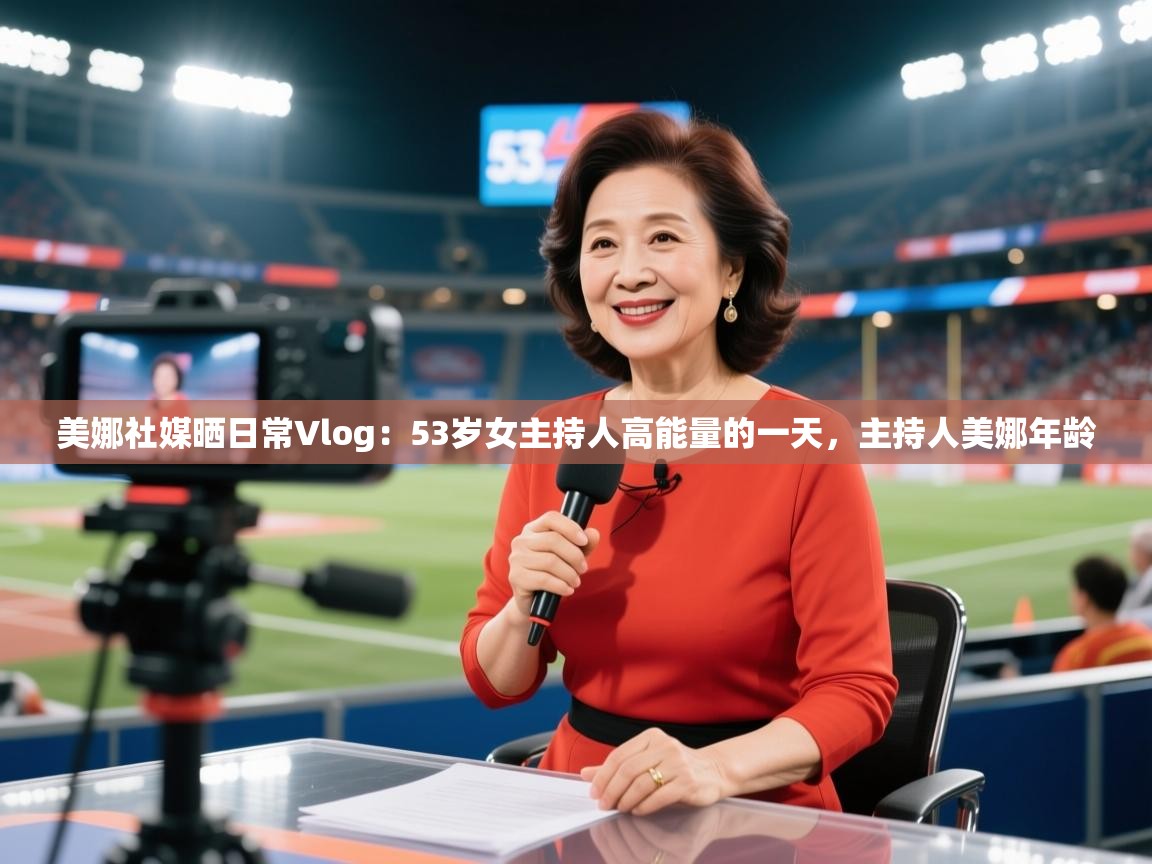 2025开云体育在线入口美娜社媒晒日常Vlog：53岁女主持人高能量的一天，主持人美娜年龄  第4张